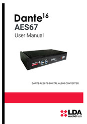 LDA Dante16 User Manual