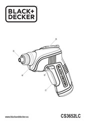 Black & Decker CS3652LC Instructions Manual