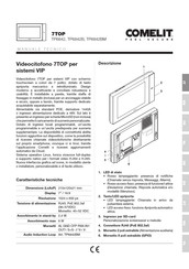 Comelit TP6842B Technical Manual