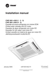 Trane CWE 5 Installation Manual