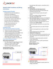 Linortek Netbell-4-4Bel Installation And Wiring Instructions