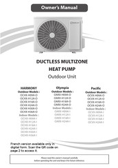 Ouellet HARMONY OCHX-H30A-I Owner's Manual