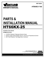 Venturo HT66KX-25 VLC Owner's Manual