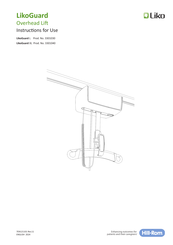 Liko LikoGuard XL Instructions For Use Manual