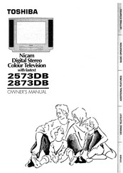 Toshiba Nicam 2573DB Owner's Manual