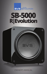SVS Sound Revolution SB-5000 Owner's Manual