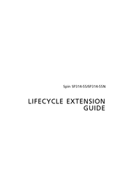 Acer Spin SP314-55 Lifecycle Extension Manual