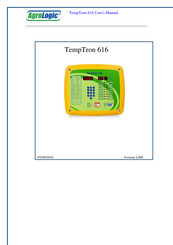 AgroLogic Temptron 616 User Manual