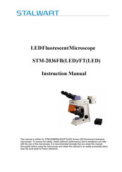 Stalwart STM-2036FT LED Instruction Manual