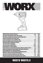 Worx WX272 Manual