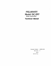 ZETACO DC-297 Technical Manual