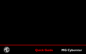 MG MOTOR MG Cyberster Quick Manual