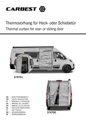 Carbest 374701 Instruction Manual