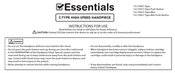 Essentials MINI Push-Button Instructions For Use Manual