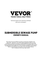 VEVOR USC56WE Owner's Manual