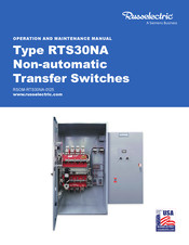 Siemens Russelectric RTS30NA Operation And Maintenance Manual