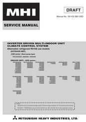 Mitsubishi Heavy Industries FDUH36KXE6 Service Manual