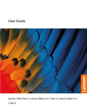 Lenovo 300w 2-in-1 Gen 5 User Manual