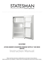 Statesman UC47IBW Instruction Manual