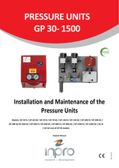 INPRO GP-70 N Installation And Maintenance Manual