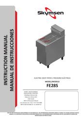 Skymsen FE28S Instruction Manual