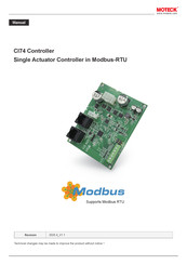 Moteck CI74 Manual