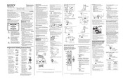 Sony BRAVIA XR-100X92 Reference Manual
