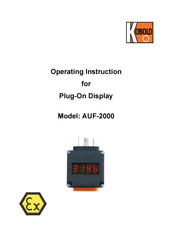 Kobold AUF-2000 Operating	 Instruction
