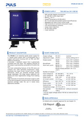 Puls FIEPOS FPS Series Manual