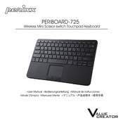 perixx PERIBOARD-725 User Manual