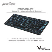 perixx PERIBOARD-832 User Manual