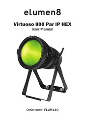 Elumen8 Virtuoso 800 Par IP HEX User Manual