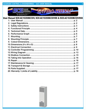 SCE ENVIRO-THERM SCE-AC10200B230VSS User Manual