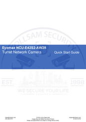 Eyemax NCU-E42S2-AW28 Quick Start Manual