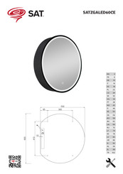 SAT SATZGALED60CE Manual