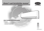 Carrier 38XP030C7A Owners And Installation Manual