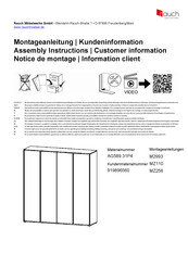 Rauch AG589.31P4 Assembly Instructions Manual