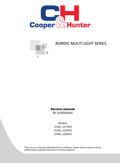 Cooper & Hunter CHML-U24RK3 Service Manual