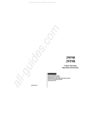 Haier 29F9B Operation Instructions Manual