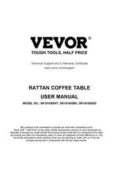 VEVOR SR191630BK User Manual