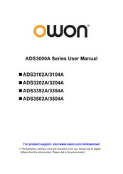 Owon ADS3102A User Manual