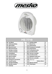 Mesko MS 7719 User Manual
