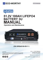 ECO-WORTHY EW-SRB48100-BV1.1 Operation And Maintenance Manual