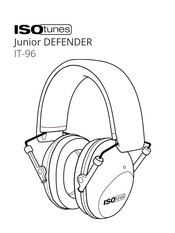 ISOtunes Junior DEFENDER IT-96 Manual