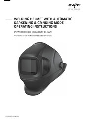 EWM POWERSHIELD GUARDIAN CLEAN Operating Instructions Manual