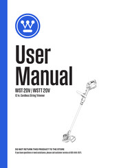 Westinghouse WSTT 20V User Manual