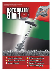 INDUSTEX Rotorazer 8 in 1 Instruction Manual