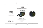 Mixx Streambuds ColourChroma 3 Quick Start Manual