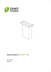 Chint Power DG-WF-FEB Quick Manual