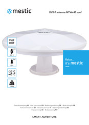 MESTIC MTVA-40 roof User Instructions